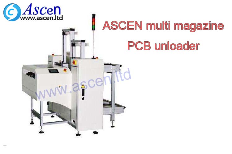 PCB multi magazine loader unloader/smt multi magazine unloader 