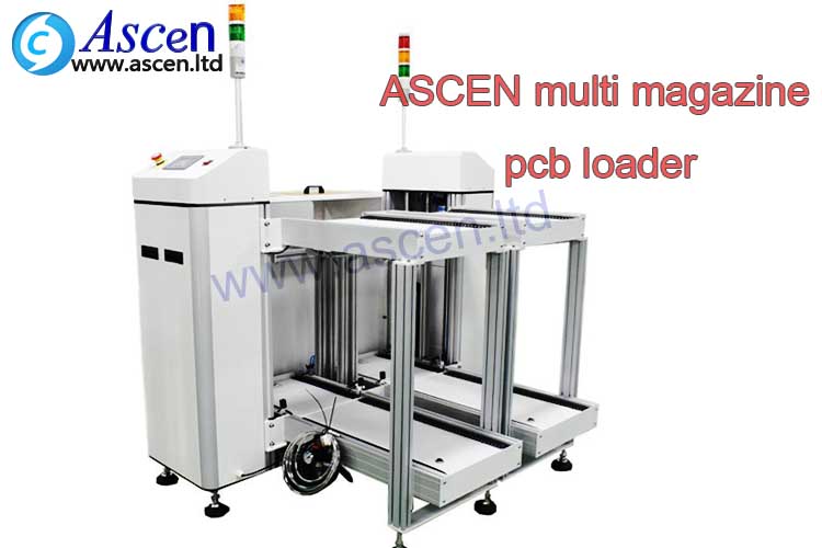 PCB double track loader unloader/auto pcb loader factory