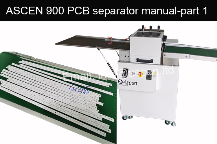<b>Adjust set up multi cut PCB separator PCB depaneling machine </b>