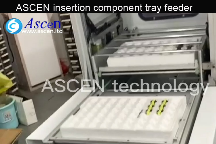 <b>SMT Odd-form tray feeder system for capacitance/transformer</b>