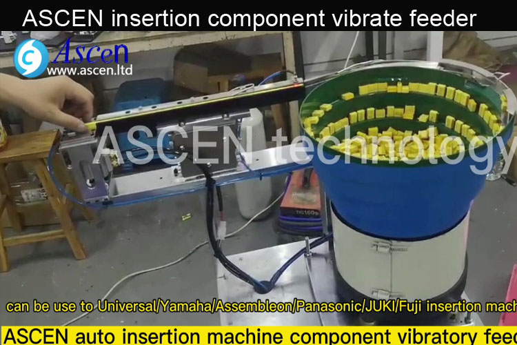 <b>odd form component vibratory feeder for automatic insertion machine</b>