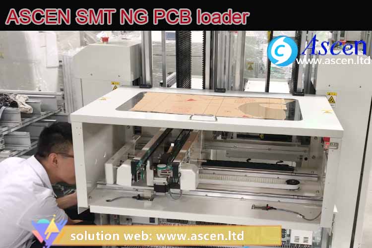 smt NG PCB magazine loader&unloader machine