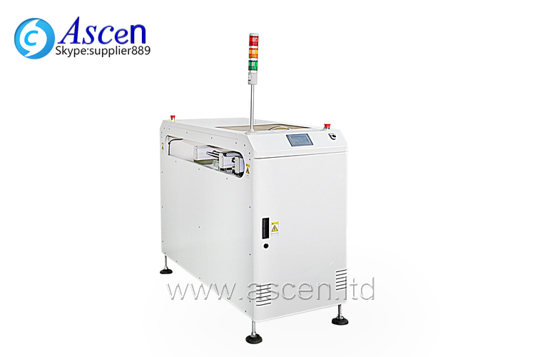 LED panel auto SMT stencil printer-PCB magazine loader,PCB turn  conveyor,pcb conformal coating machine,PCB router,PCB depaneling  machine,pcb buffer conveyor from ASCEN technology