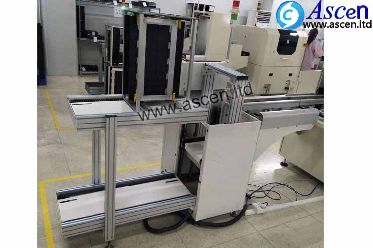 Magazine automatic pcb unloader/PCB magazine unloader equipment unloads the production line automatic