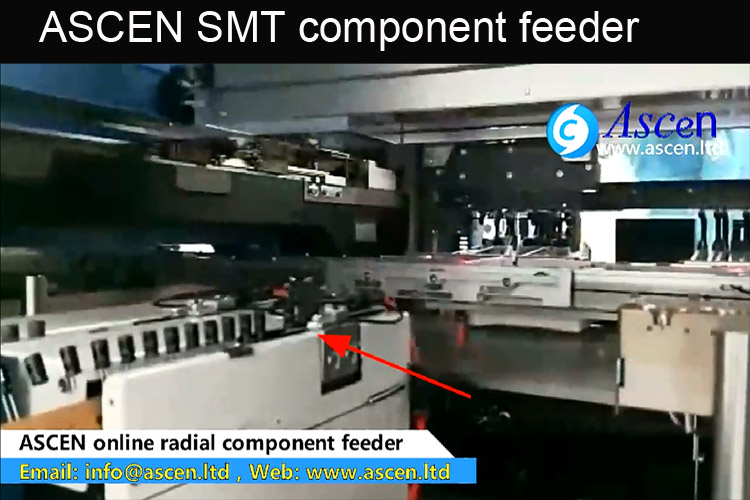 <b>radial tape component feeder</b>
