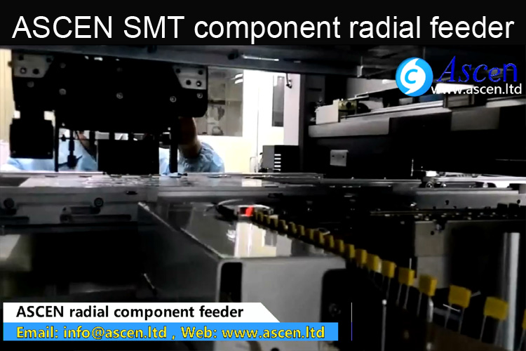 <b>Radial component taped feeder</b>