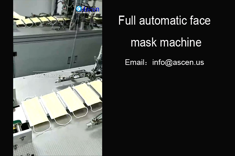 <b>Automatic Face Mask Manufacturing Machine</b>