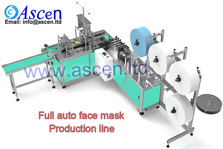 surgical medical face mask making machine