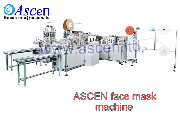 Pollution mask making machine