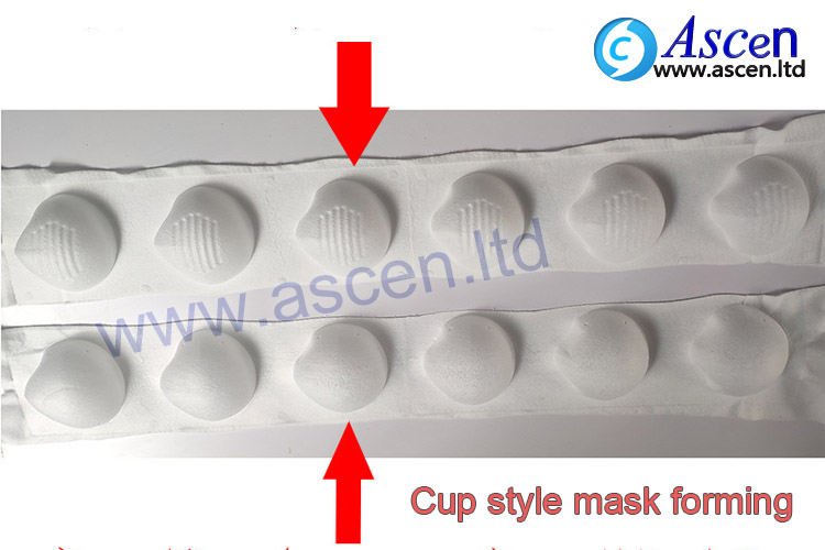 head loop cup mask making machine
