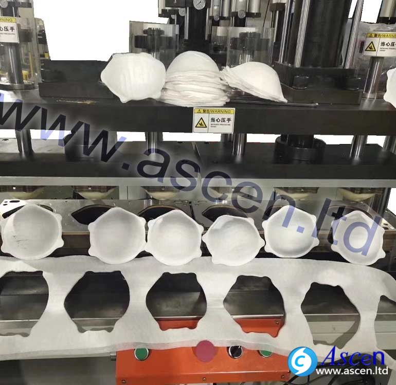 cup mask forming making machine