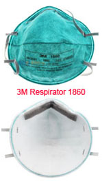 3M Respirator 1860 surgical mask making machine