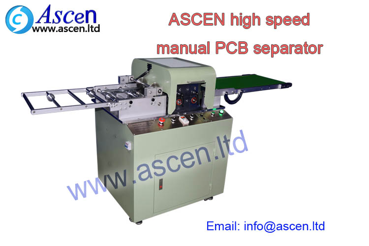 automatic pcb depaneling cutter trimming process machine