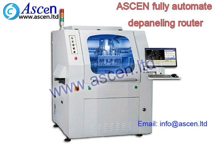 PCB depaneling router